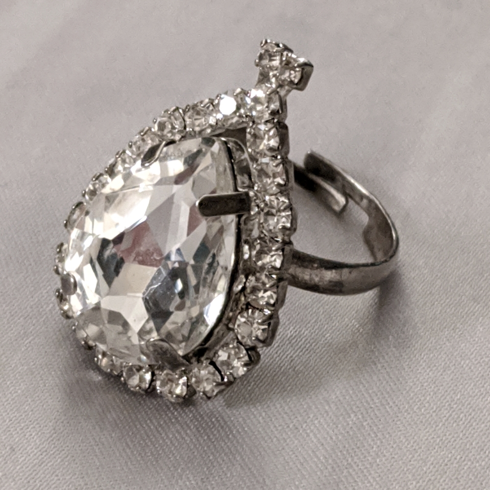 Beautiful Vintage Statement Ring (Adjustable) - image 1